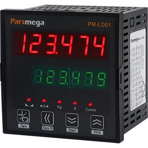 نمایشگر وزن PM-LD01A با خروجی آنالوگ و 5 رله